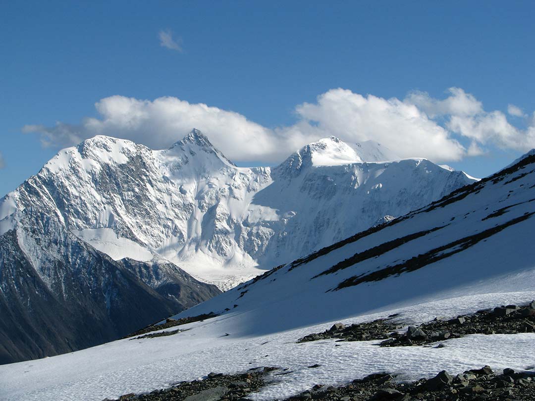 Белуха. Вид с перевала Кара-Тюрек